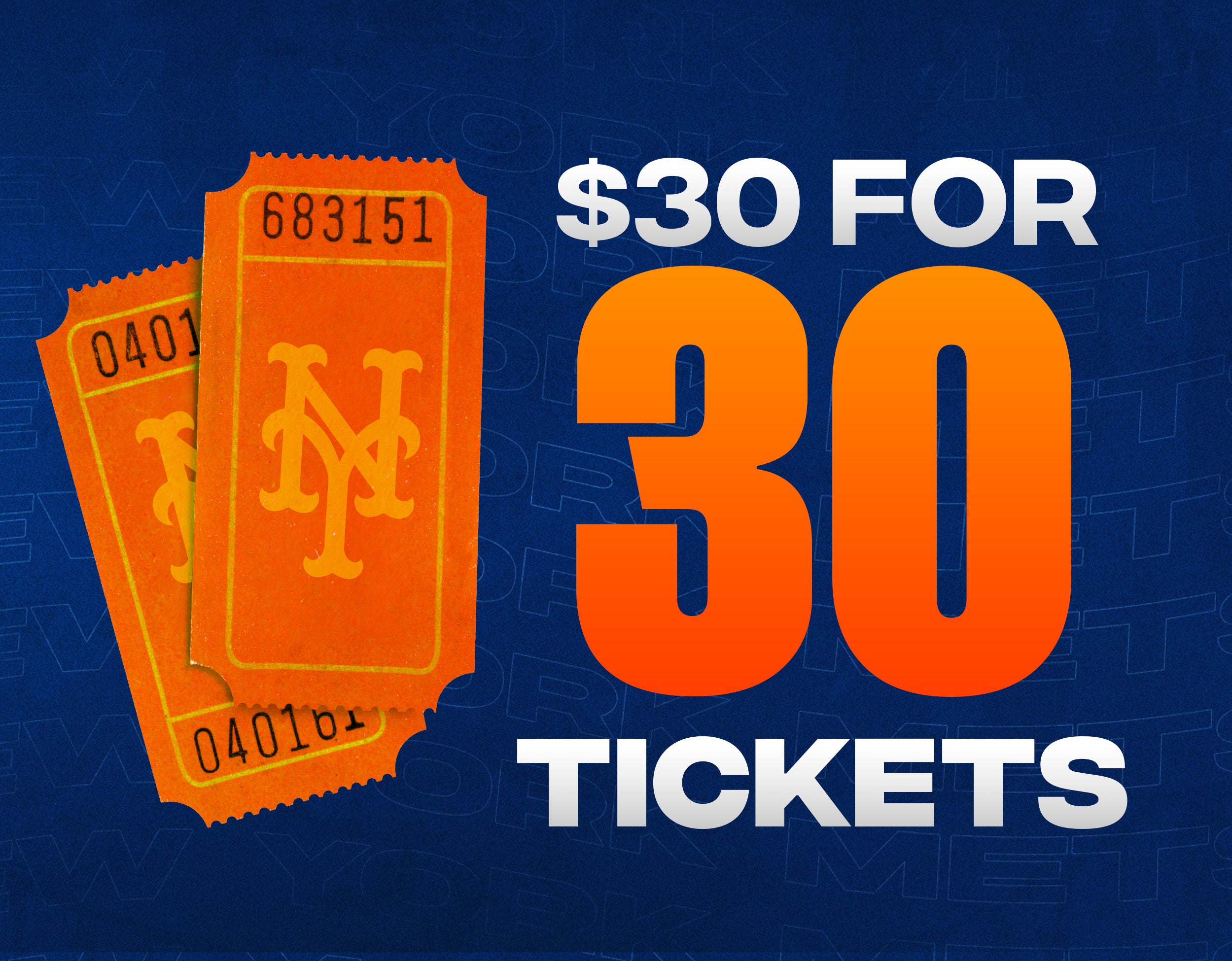 30 for $30